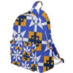 Shapes on a blue background                                                        The Plain Backpack