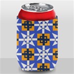 Shapes on a blue background                                                       Thermal Can Holder
