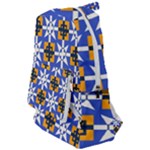 Shapes on a blue background                                                     Travelers  Backpack