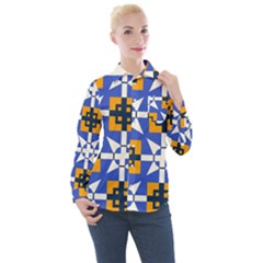 Women s Long Sleeve Pocket Shirt 