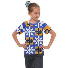 Kids  Mesh Piece T-Shirt 