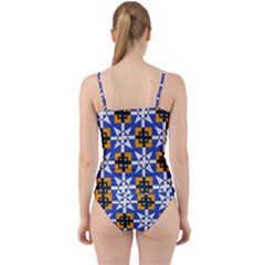 Cut Out Top Tankini Set 