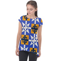 Cap Sleeve High Low Top 