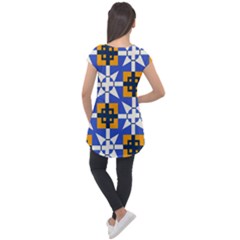Cap Sleeve High Low Top 