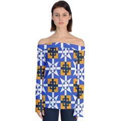 Off Shoulder Long Sleeve Top 