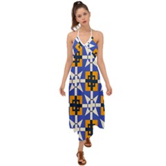 Halter Tie Back Dress  