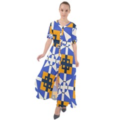 Waist Tie Boho Maxi Dress 