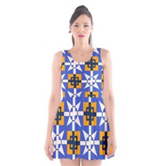 Scoop Neck Skater Dress 