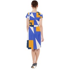 Cap Sleeve Midi Dress 
