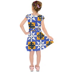 Kids  Short Sleeve Dress 