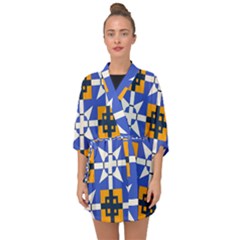 Half Sleeve Chiffon Kimono 