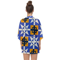 Half Sleeve Chiffon Kimono 