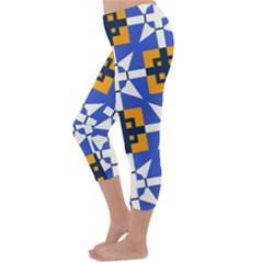 Capri Winter Leggings Back Capri Winter Leggings Back