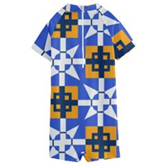 Kids  Boyleg Half Suit Swimwear 