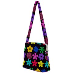 Zipper Messenger Bag 