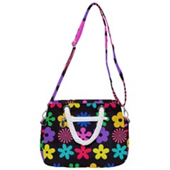 Rope Handles Shoulder Strap Bag 