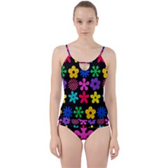 Cut Out Top Tankini Set 