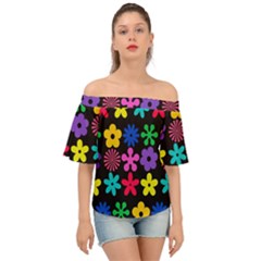 Off Shoulder Short Sleeve Top 