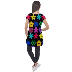 Cap Sleeve High Low Top 