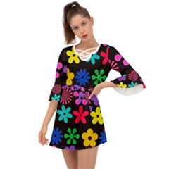 Criss Cross Mini Dress 