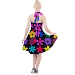 Halter Party Swing Dress  