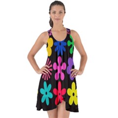 Show Some Back Chiffon Dress 