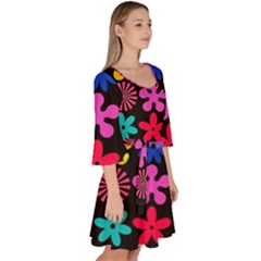 Velour Kimono Dress 