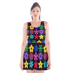 Scoop Neck Skater Dress 