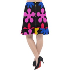 Fishtail Chiffon Skirt 