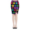 Midi Wrap Pencil Skirt 