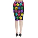 Midi Wrap Pencil Skirt 