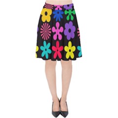 Velvet High Waist Skirt 