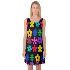 Sleeveless Satin Nightdress 