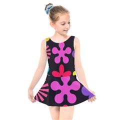 Kids  Skater Dress Swimsuit 