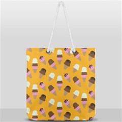 Full Print Rope Handle Tote (Large) 