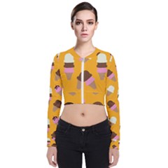 Long Sleeve Zip Up Bomber Jacket 