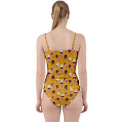 Cut Out Top Tankini Set 