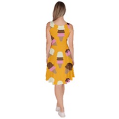 Knee Length Skater Dress With Pockets 