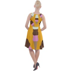 Knee Length Skater Dress 