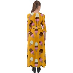 Button Up Boho Maxi Dress 
