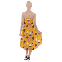 High-Low Halter Chiffon Dress  