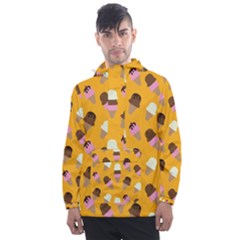 Men s Front Pocket Pullover Windbreaker 