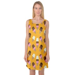Sleeveless Satin Nightdress 