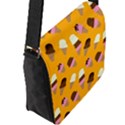 Flap Closure Messenger Bag (L) 