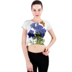 Vintage-blume-kunst-clipart-16307836606qy-removebg-preview Crew Neck Crop Top
