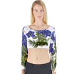 Vintage-blume-kunst-clipart-16307836606qy-removebg-preview Long Sleeve Crop Top