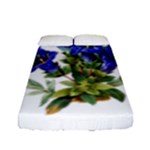 Vintage-blume-kunst-clipart-16307836606qy-removebg-preview Fitted Sheet (Full/ Double Size)