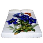 Vintage-blume-kunst-clipart-16307836606qy-removebg-preview Fitted Sheet (California King Size)