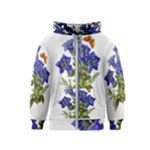 Vintage-blume-kunst-clipart-16307836606qy-removebg-preview Kids  Zipper Hoodie