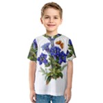 Vintage-blume-kunst-clipart-16307836606qy-removebg-preview Kids  Sport Mesh Tee